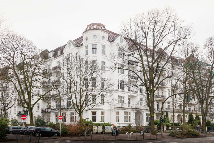 Sanierung Eppendorfer Landstraße Denkmal