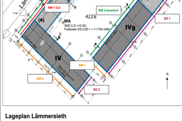 Drohneneinsatz im Lämmersieth