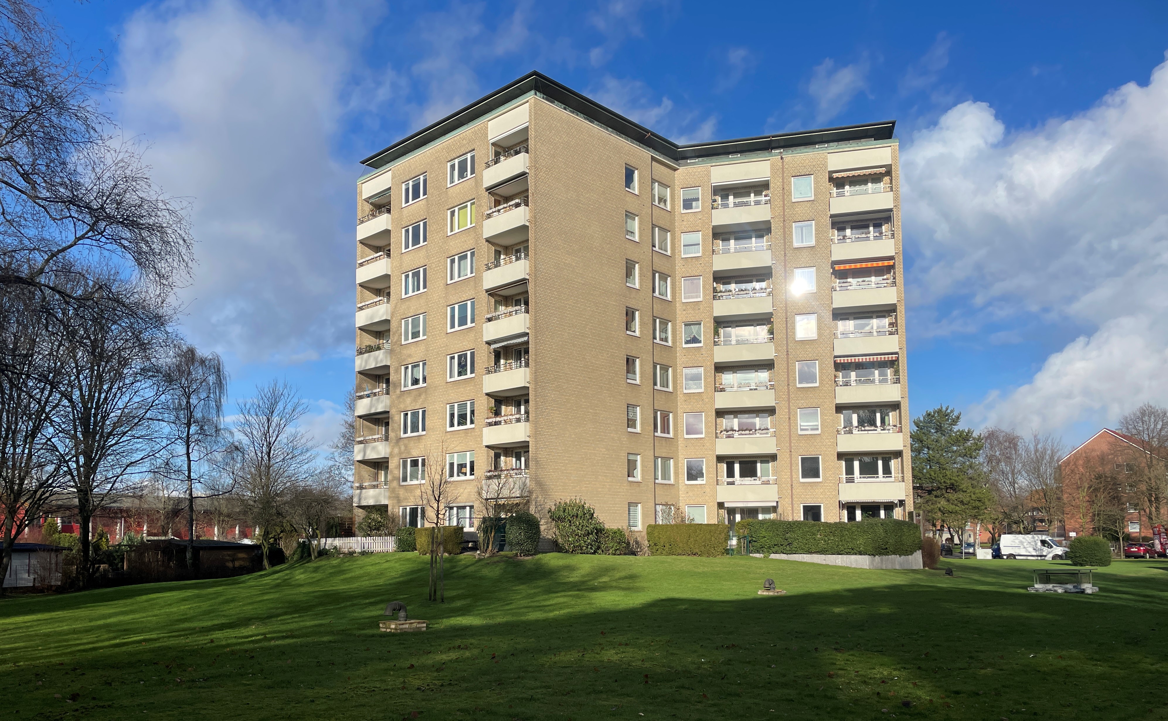 Backsteinfassadensanierung, Denkmalschutz, Glindweg, Jean-Paul Weg, Hanssensweg, Stammannstraße