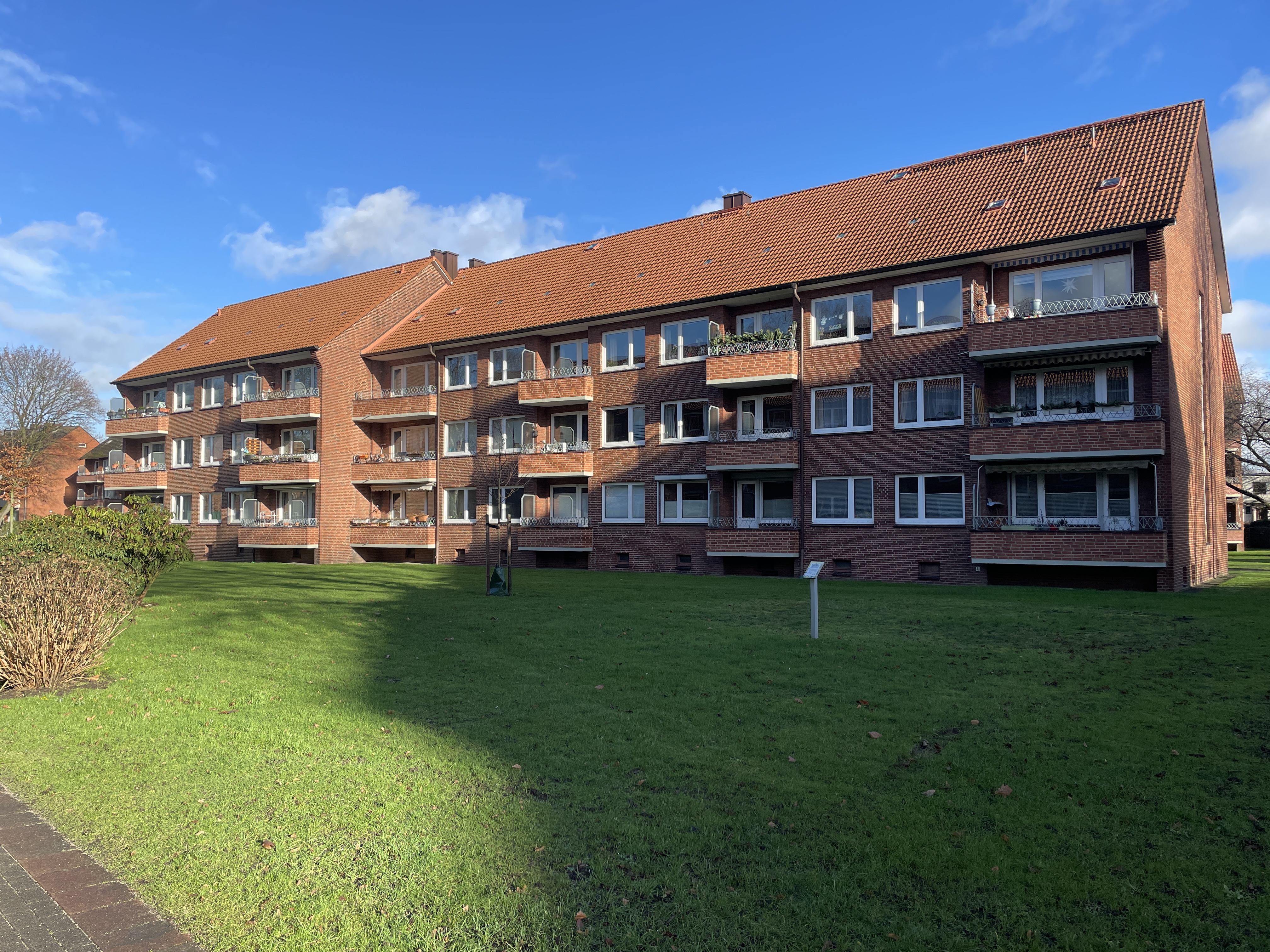 Backsteinfassadensanierung, Denkmalschutz, Glindweg, Jean-Paul Weg, Hanssensweg, Stammannstraße